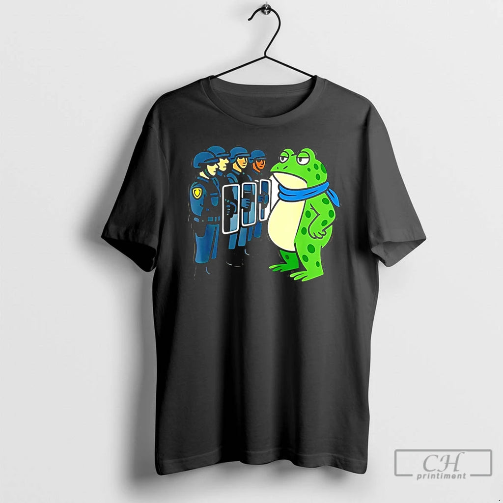 Classic Portland Frog Courage To Speak Up Stand Portland Frog T Shirts