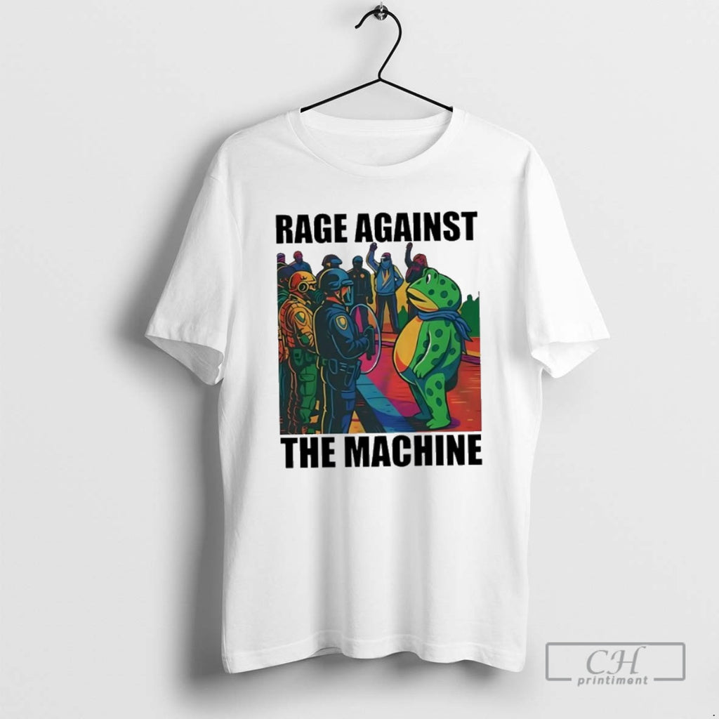 Classic Portland Frog Colors Rage Against The Machine Shirt Sweater