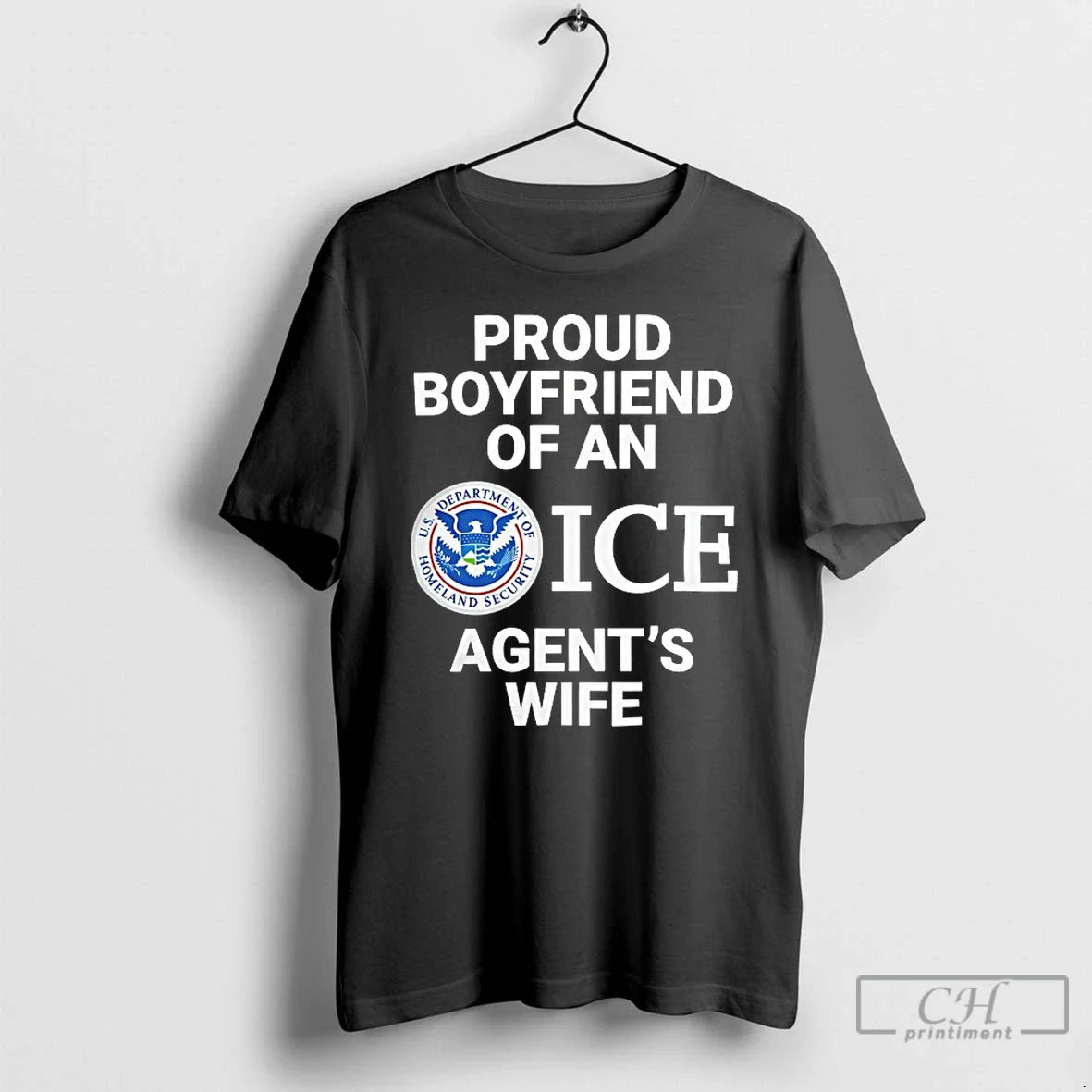 Classic Proud Boyfriend Ice Agents Wife