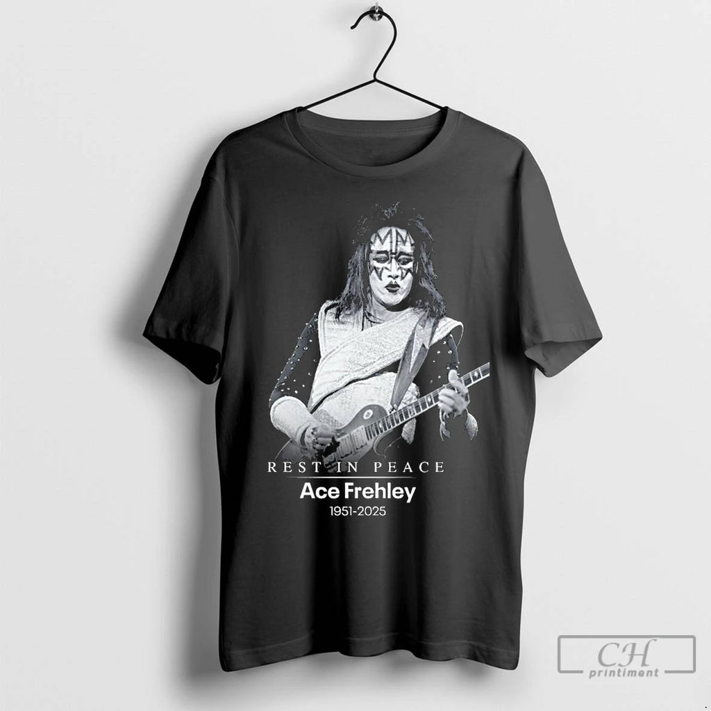 Classic Rest In Peace Ace Frehley 1951 2025 Long Sleve