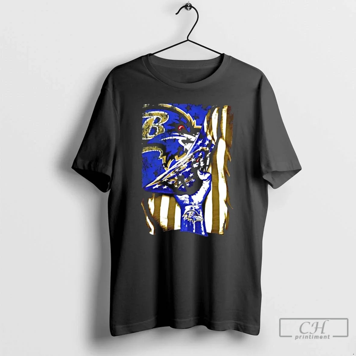Classic Revealing Glory Baltimore Ravens X Usa Flag