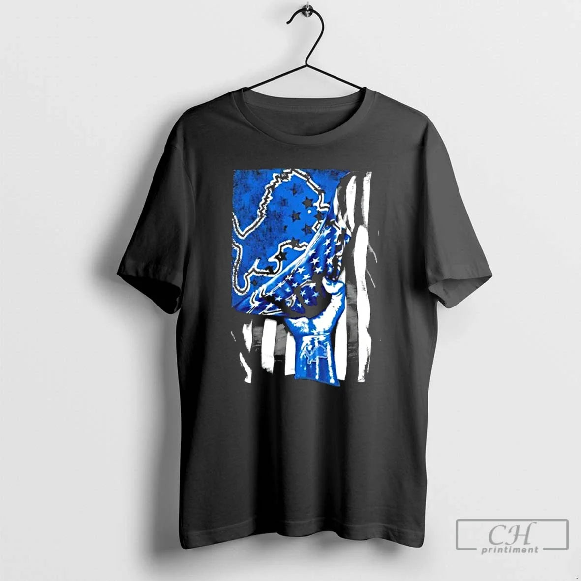 Classic Revealing Glory Detroit Lions X Usa Flag