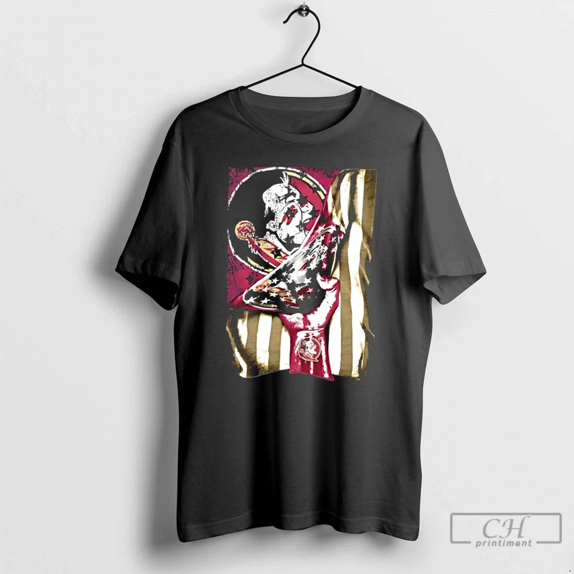 Classic Revealing Glory Florida State Seminoles X Usa Flag