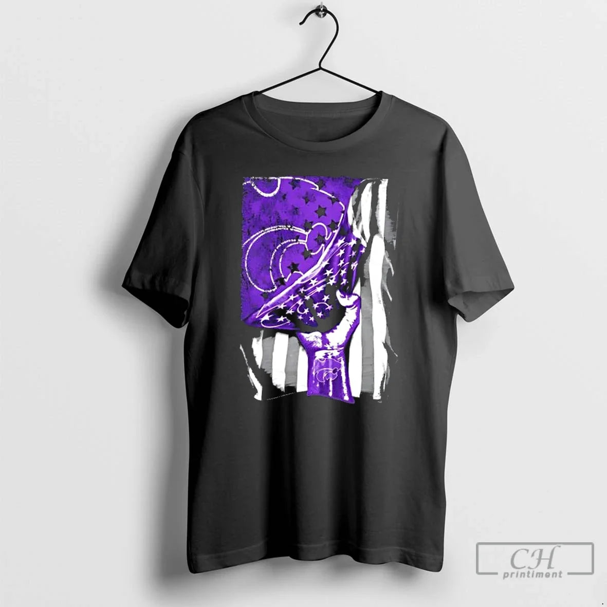 Classic Revealing Glory Kansas State Wildcats X Usa Flag