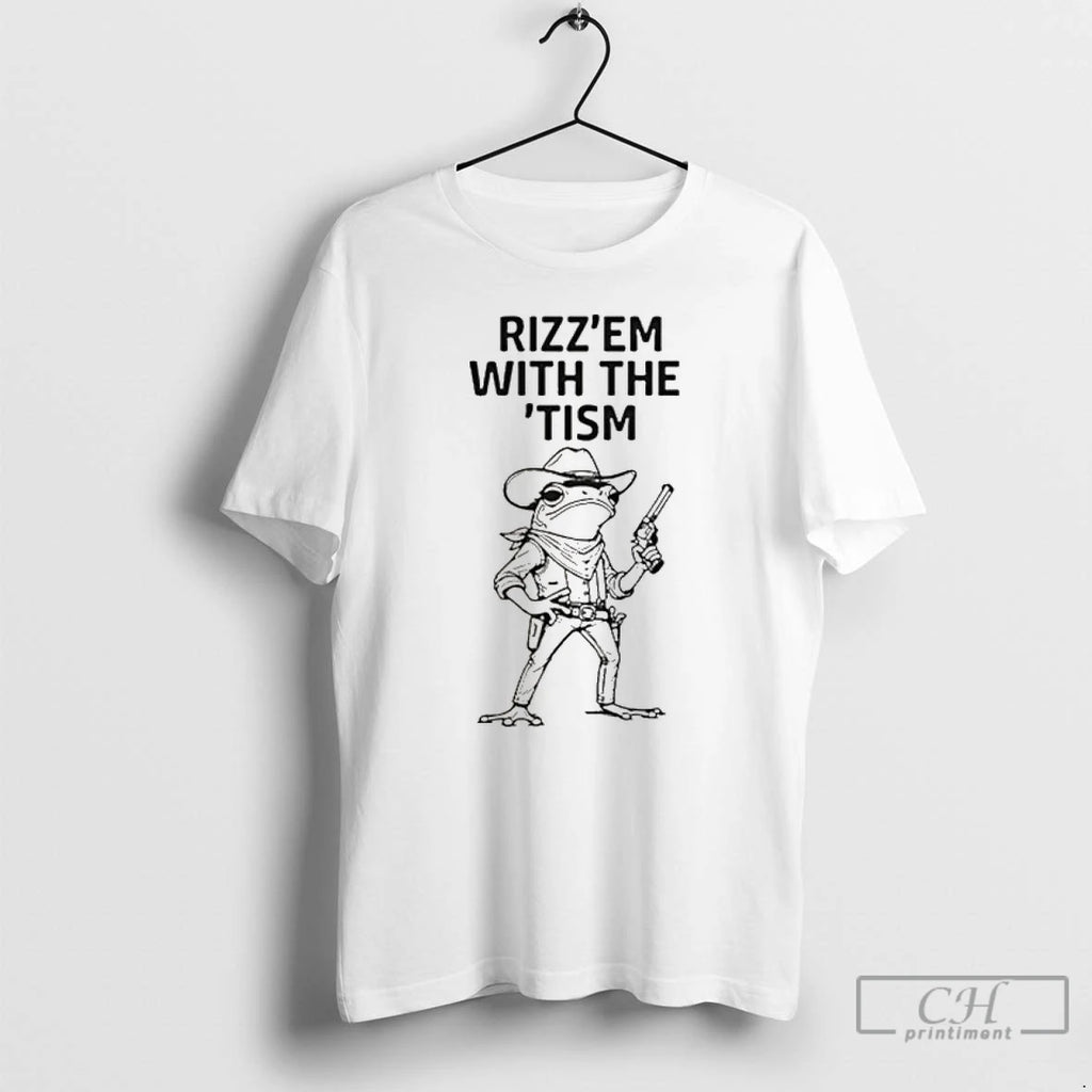 Classic Rizzem With The Tism Frog T Shirts