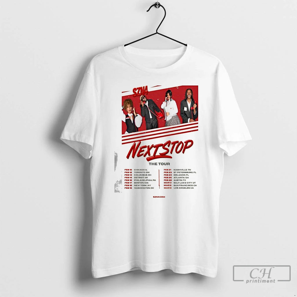 Classic Szn4 Next Stop The Tour 2026 T Shirts