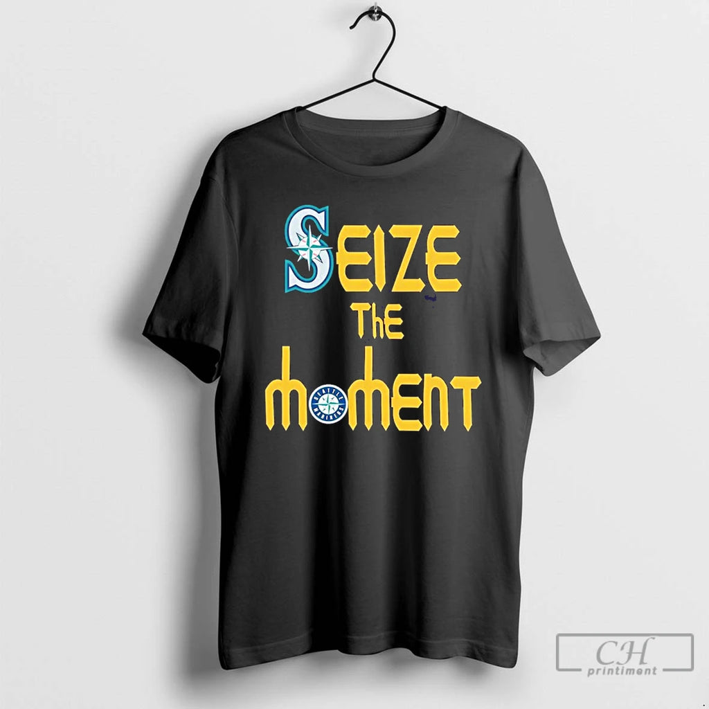 Classic Seattle Mariners Seize The Moment Postseason T Shirts