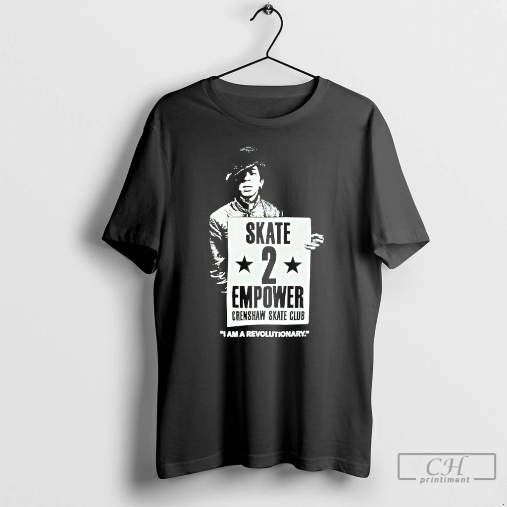 Classic Skate 2 Empower Crenshaw Skate Club T Shirts
