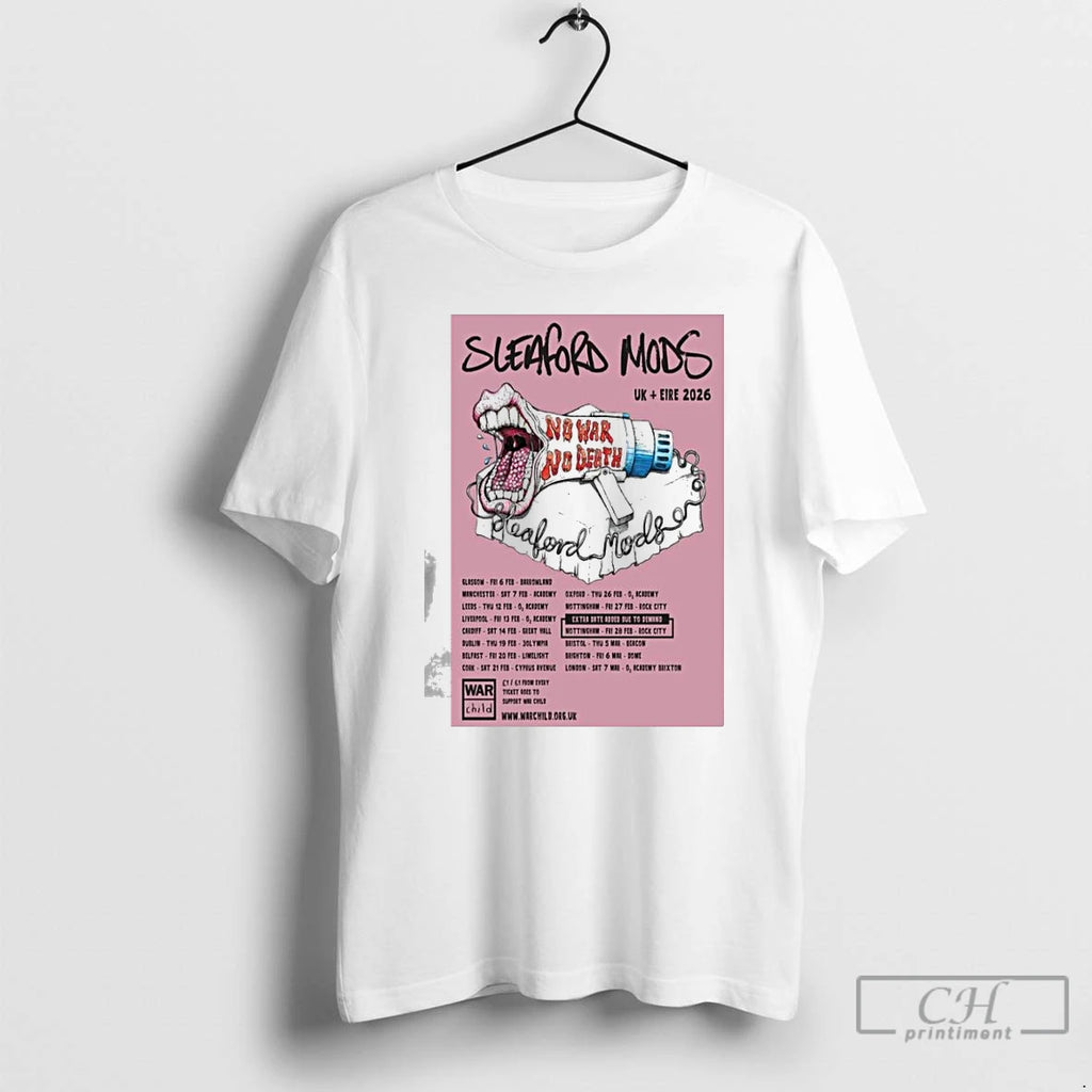 Classic Sleaford Mods Uk Eire 2026 T Shirts
