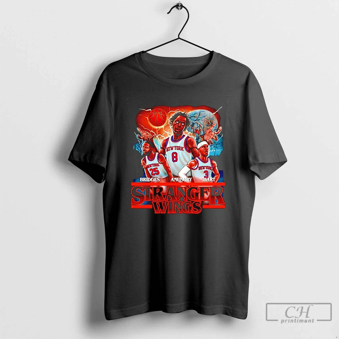 Classic Stranger Wings Stranger Thing Bridges Anunoby Hart Ny Knicks