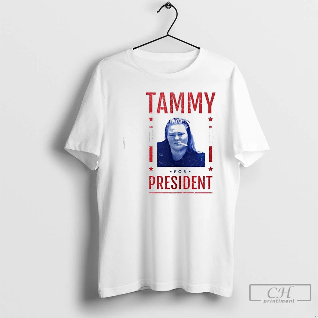 Classic Tammy Smoking For President T Shirts