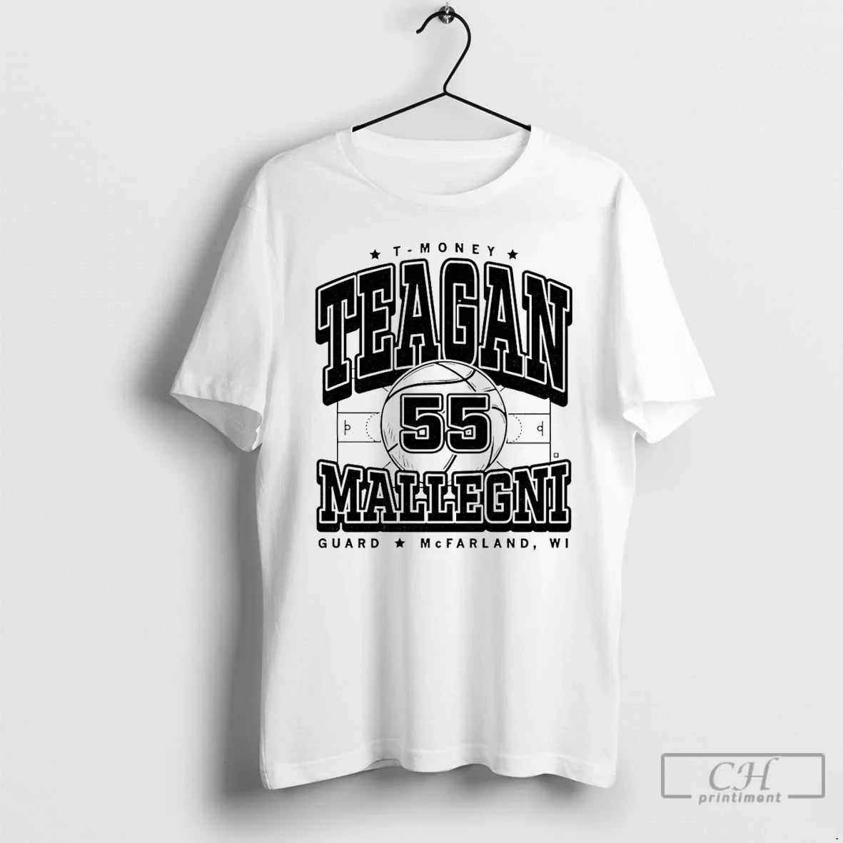 Classic Teagan Mallegni Iowa Hawkeyes T Money Mcfarland Wi