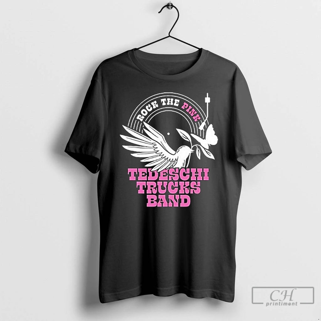Classic Tedeschi Trucks Band Rock The Pink Long Sleve T Shirts