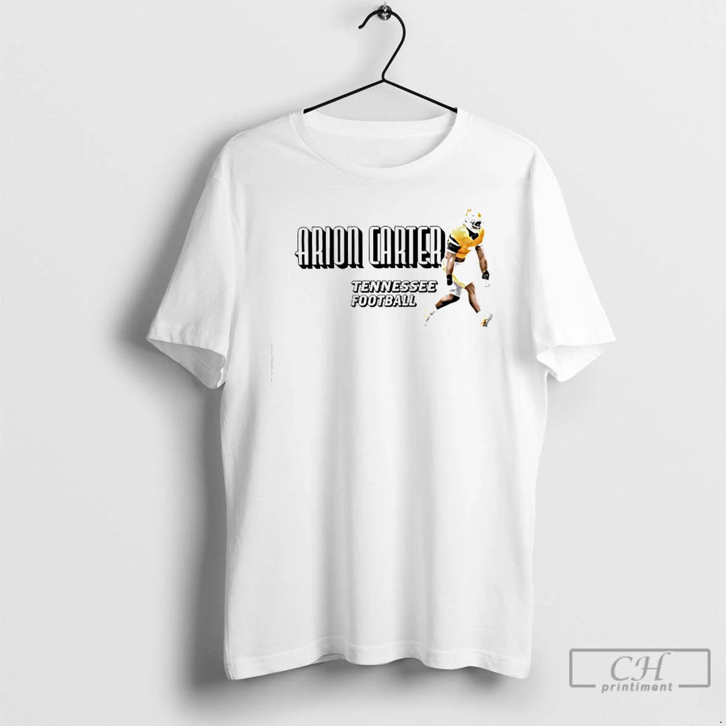 Classic Tennessee Football Arion Carter Tennessee Orange T Shirts