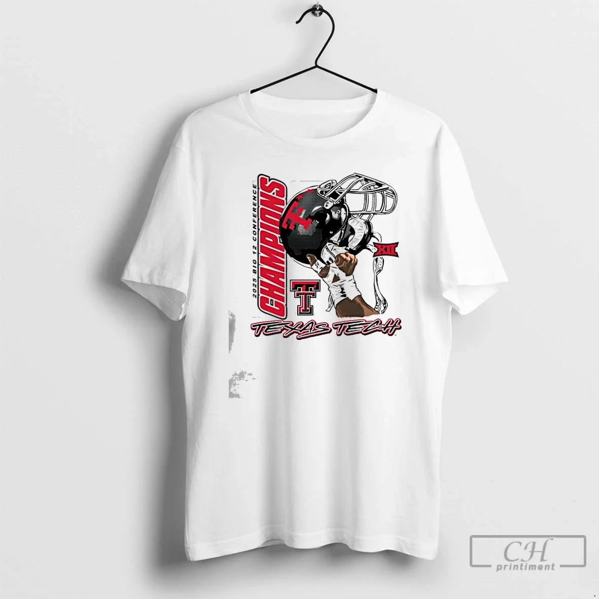 Classic Texas Tech Red Raiders 2025 Big 12 Champions Raise Em Up
