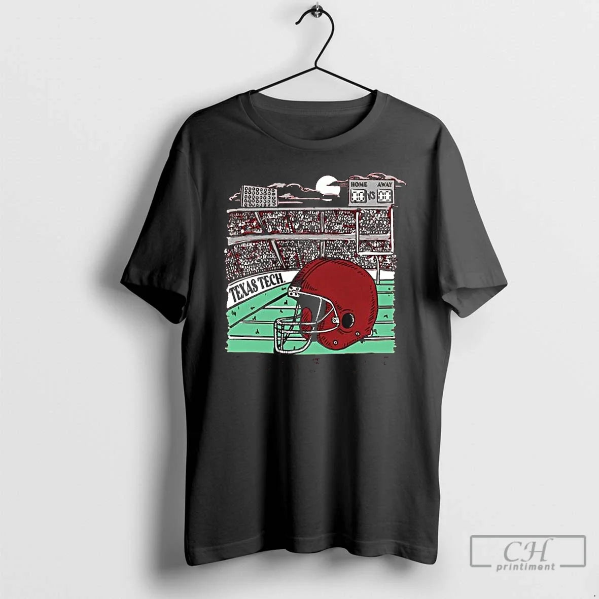 Classic Texas Tech Red Raiders Stadium Helmet Guns Up