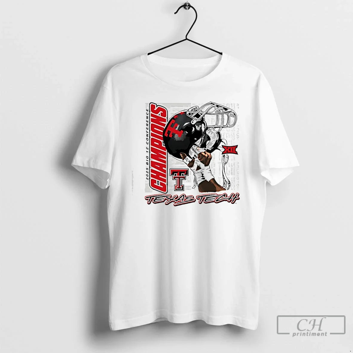 Classic Texas Tech Red Raiders Football 2025 Big 12 Conference Champions