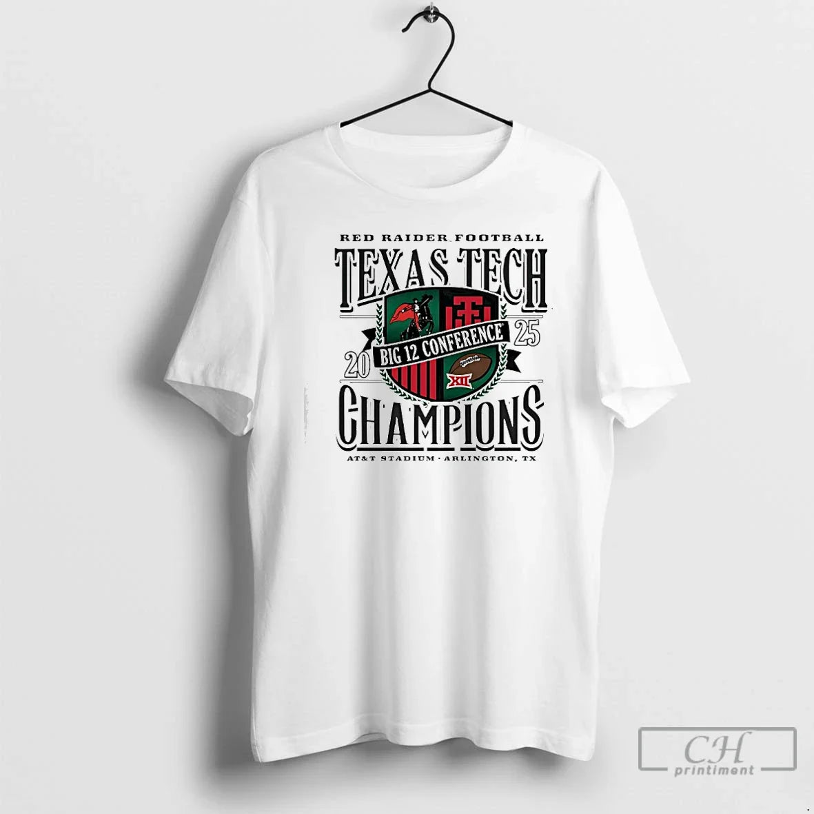 Classic Texas Tech Red Raiders Football Big 12 Conference Champions
