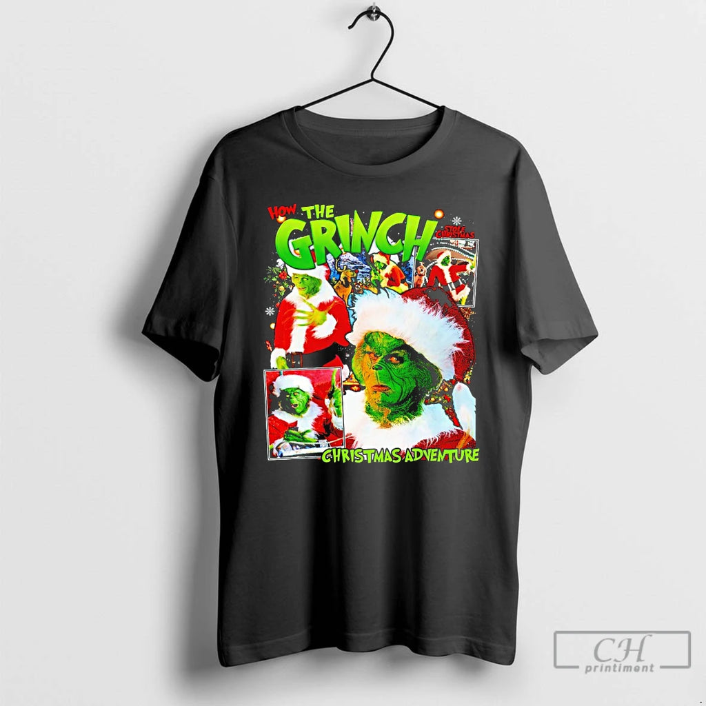 Classic The Grinch How Stole Christmas Movie T Shirts