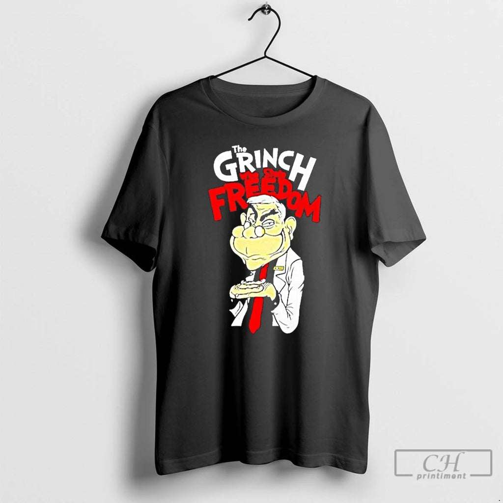 Classic The Grinch Who Stole Freedom Anti Fauci T Shirts