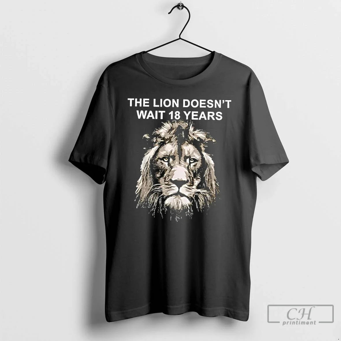 Classic Lion Doesnt Wait 18 Years Retro