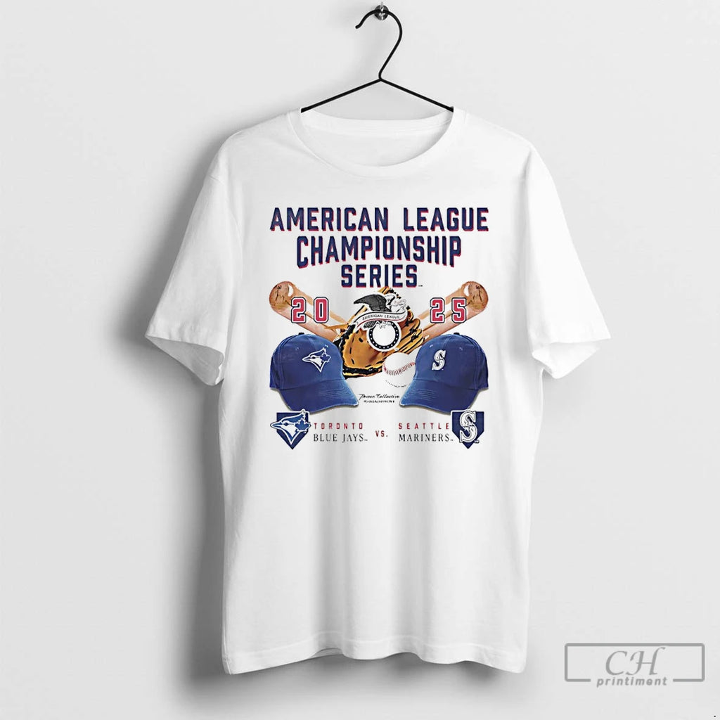 Classic Toronto Blue Jays Vs Seattle Mariners Alcs 2025 World Series Championship T Shirts