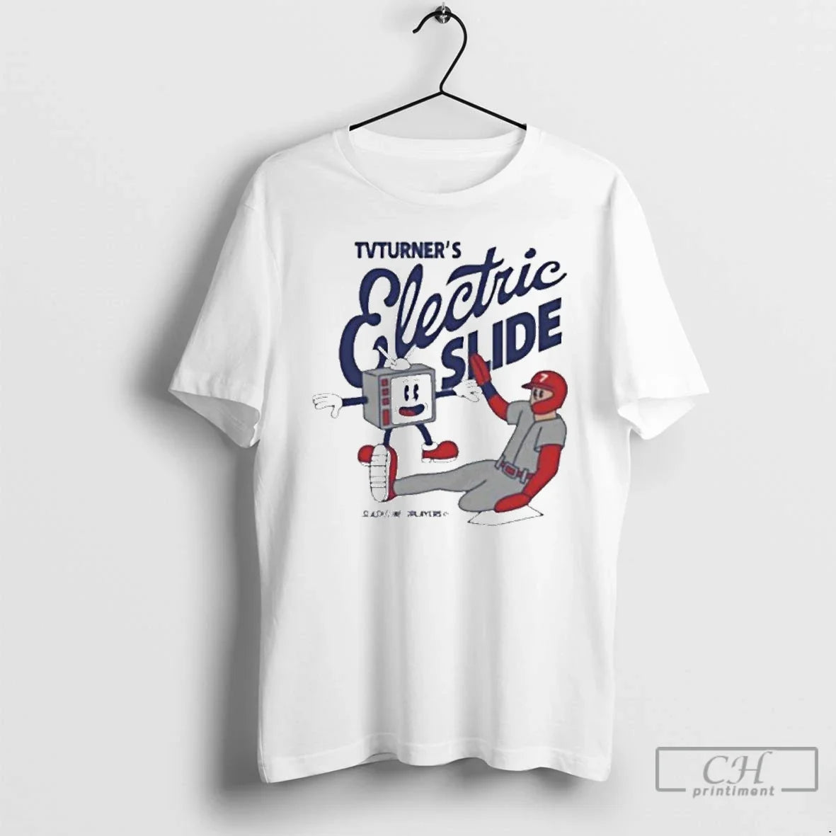Classic Trea Turner Philadelphia Phillies Baseball Tv Turners Electric Slide Superstar Cartoon Circle