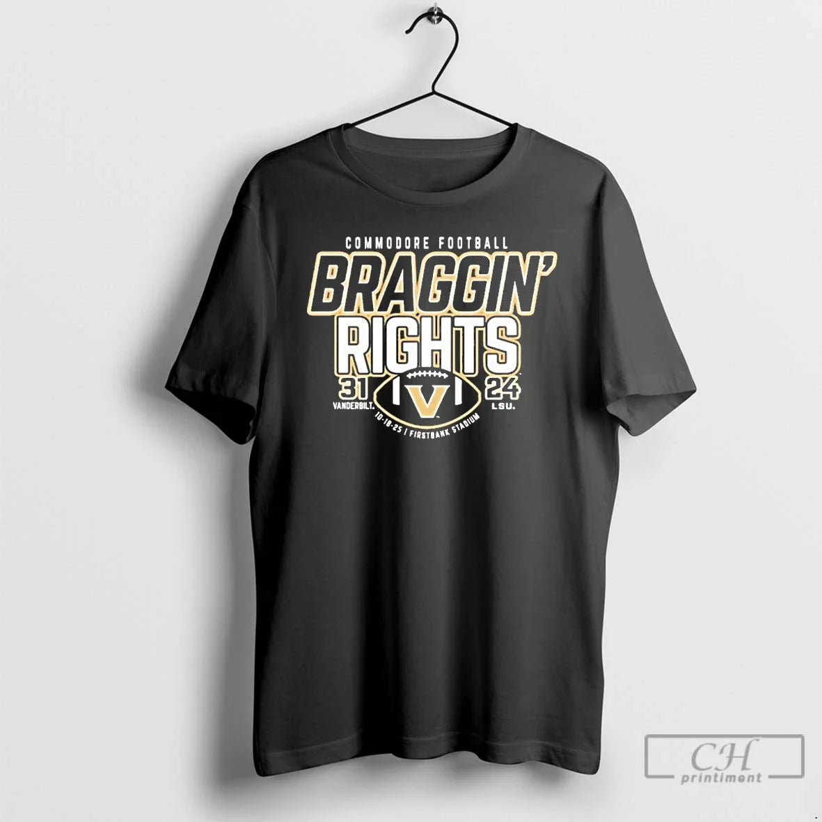 Classic Vanderbilt Commodores 2025 Win Over Lsu Braggin Rights