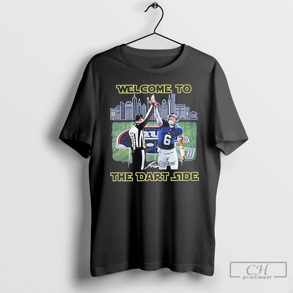 Classic Welcome To 6 Player Signature New York The Dark Side T Shirts