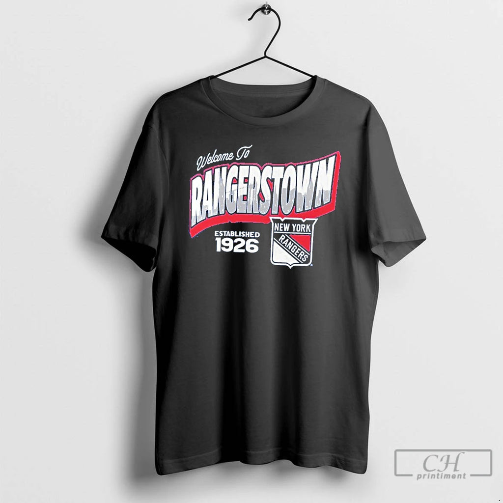 Classic Welcome To Rangerstown New York Rangers Est 1926 T Shirts