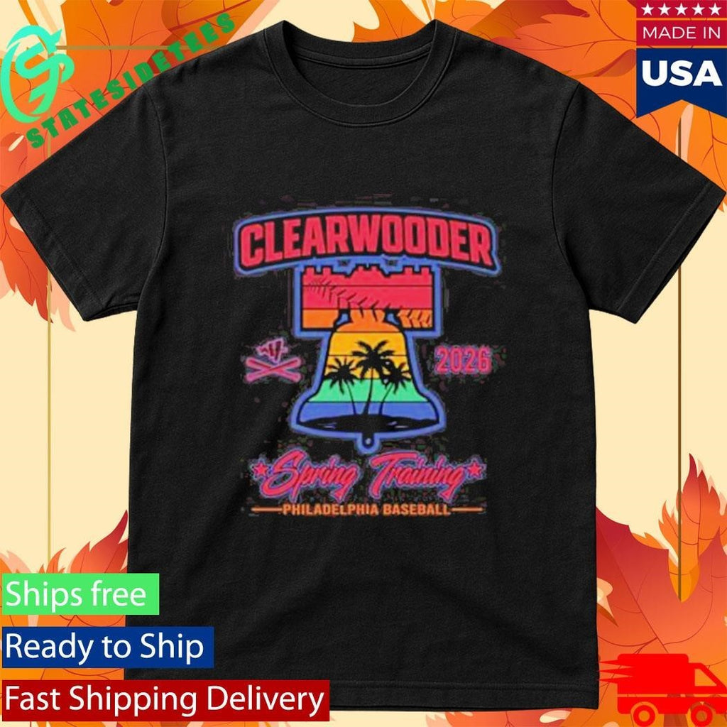 Clearwooder Spring Training Philadelphia Baseball 2026 Shirt Unisex , , , Long Sleeve Tee