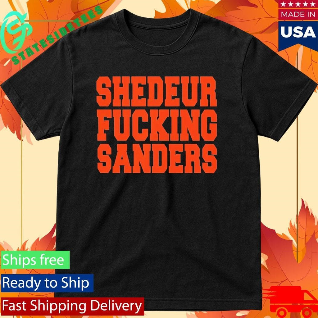 Cleveland Shedeur Fuckin Sanders Shirt Unisex , , , Long Sleeve Tee