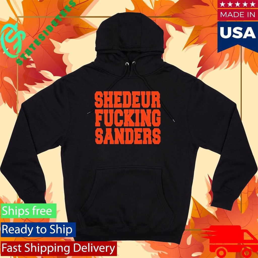Cleveland Shedeur Fuckin Sanders Shirt Unisex , , , Long Sleeve Tee