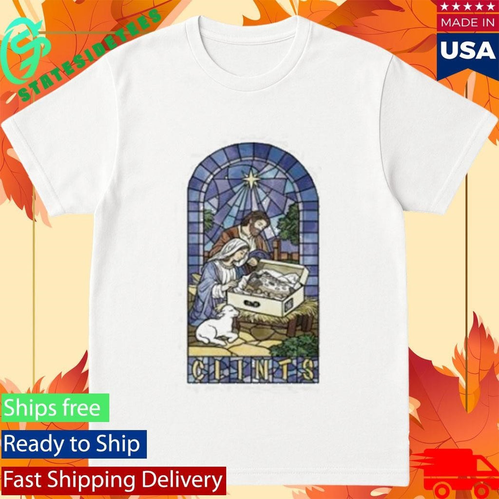 Clints Inc Stained Glass Shirt Unisex , , , Long Sleeve Tee