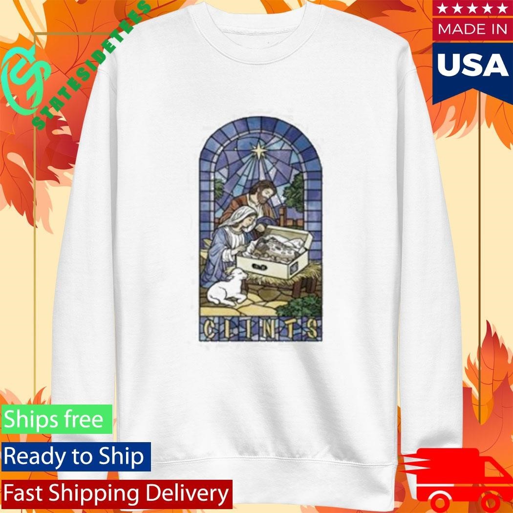 Clints Inc Stained Glass Shirt Unisex , , , Long Sleeve Tee