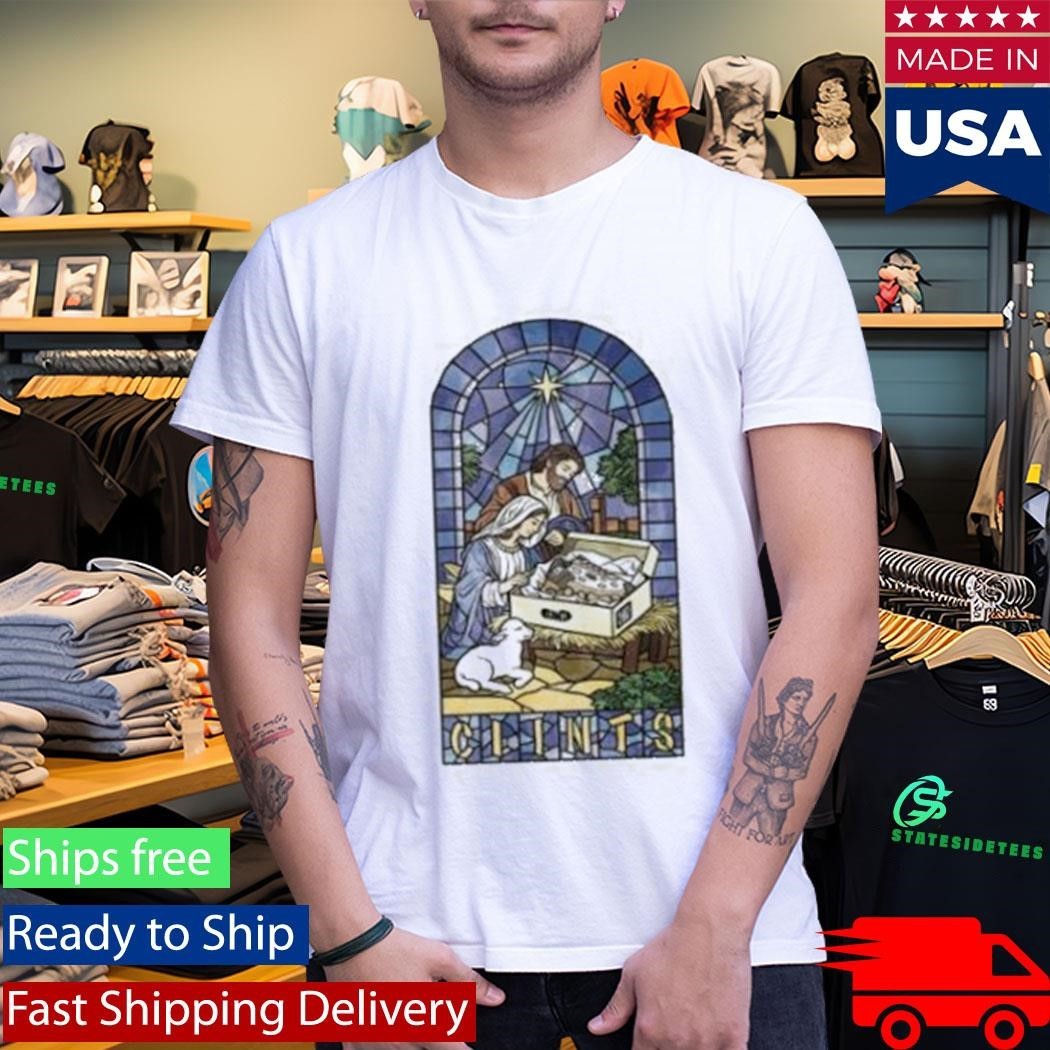 Clints Inc Stained Glass Shirt Unisex , , , Long Sleeve Tee