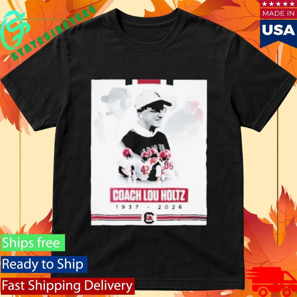 Coach Lou Holtz Tribute 1937 2026 Memorial South Carolina Shirt Unisex , , , Long Sleeve Tee