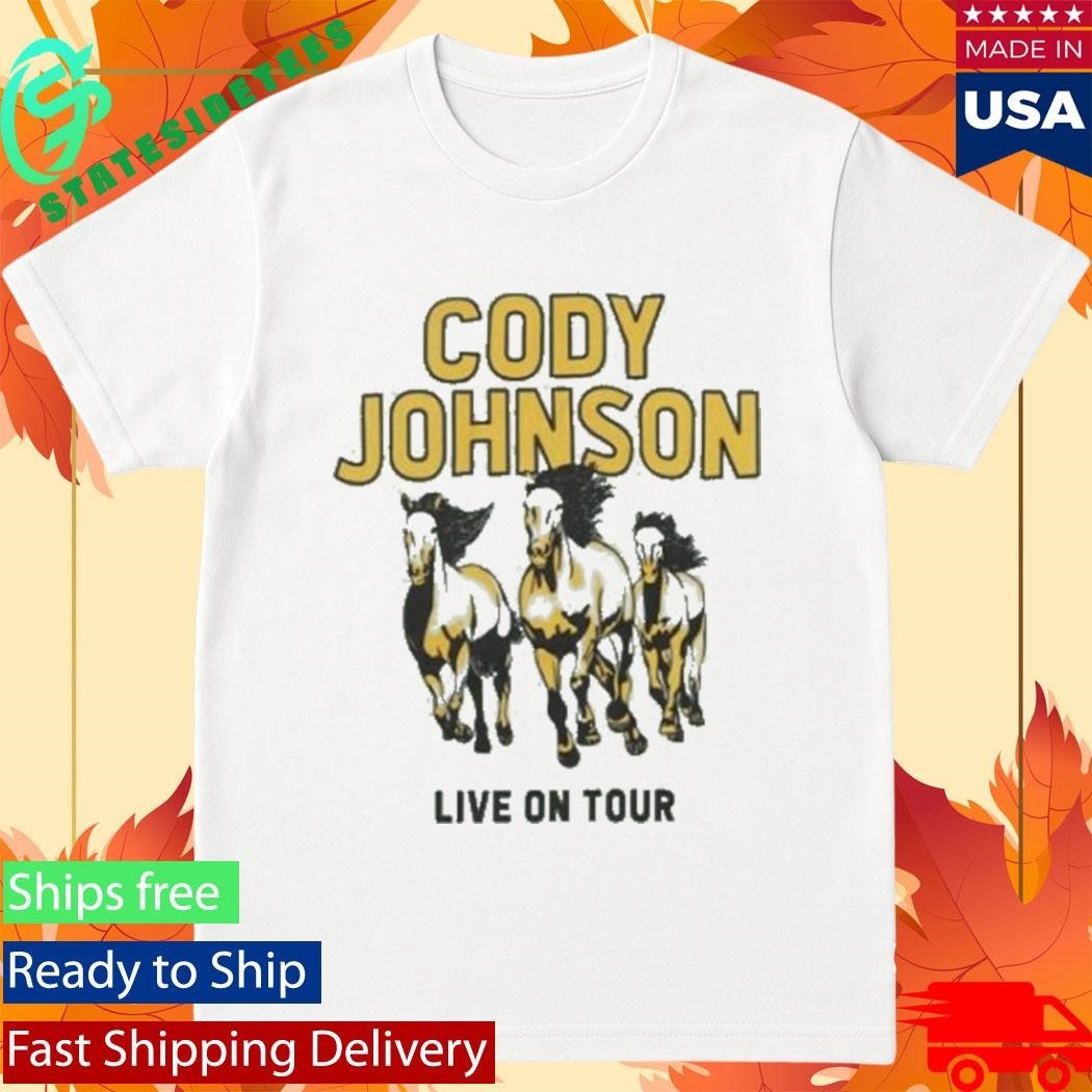 Cody Johnson Horses 2026 Tour Shirt Unisex , , , Long Sleeve Tee