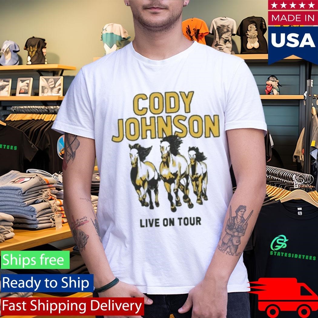 Cody Johnson Horses 2026 Tour Shirt Unisex , , , Long Sleeve Tee