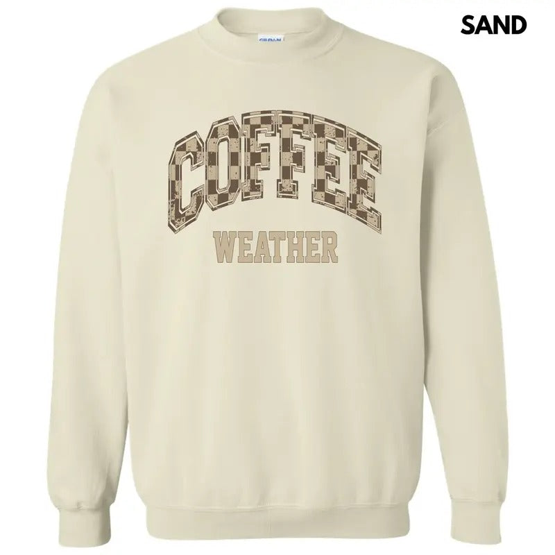 Coffee Weather Checkered 'NLB' T-Shirts
