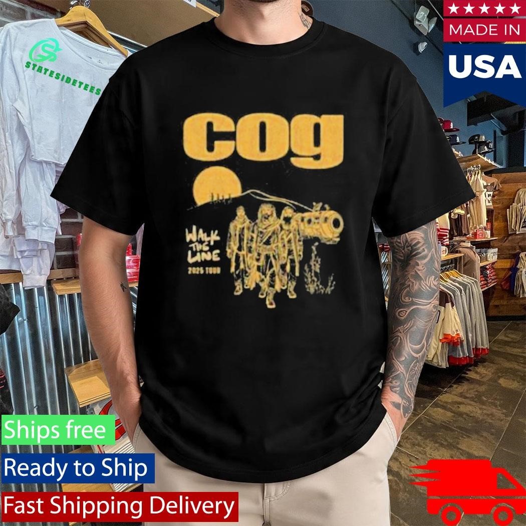 Cog Walk The Line 2025 Tour Shirt Unisex , , , Long Sleeve Tee