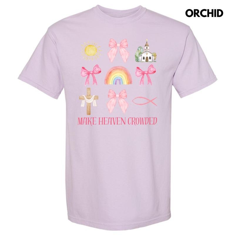 Collage Make Heaven Crowded Comfort Colors 'NLB' T-Shirts