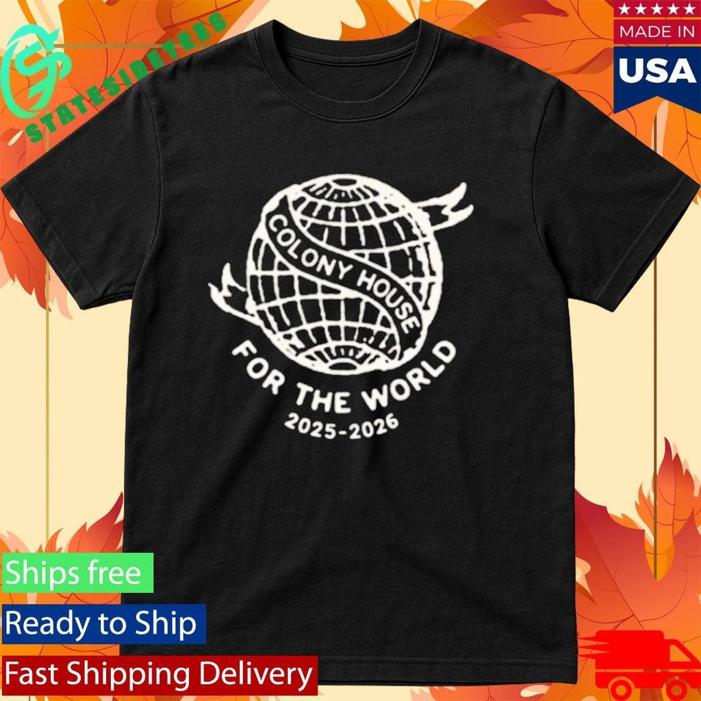 Colony House World Tour Shirt Unisex , , , Long Sleeve Tee