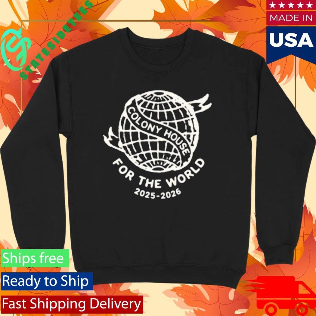 Colony House World Tour Shirt Unisex , , , Long Sleeve Tee
