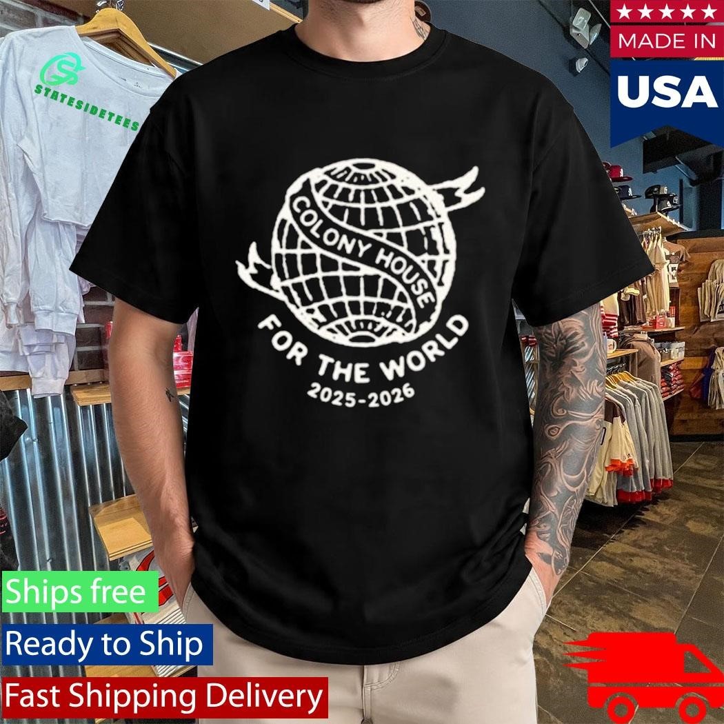 Colony House World Tour Shirt Unisex , , , Long Sleeve Tee