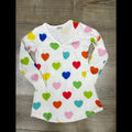 Colorful Heart Nightgown Tween T-Shirts