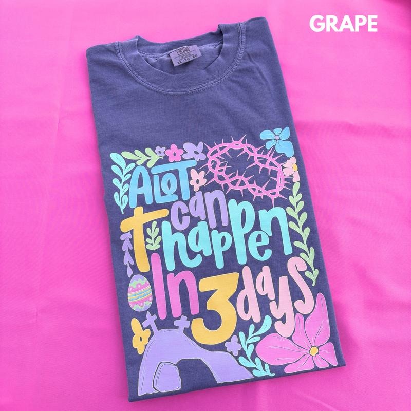Colorful Three Days Comfort Colors 'NLB' T-Shirts