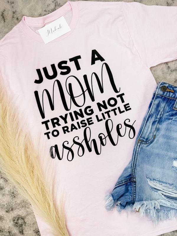Comfort Colors Just Mom T-Shirts