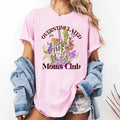 Comfort Colors Overstimulated Moms Club Shirt Skeleton Overstimulated Shirt Flowers Butterflies Shirt Mom T-Shirts