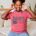 Comfort Colors America Land Free Short Sleeve Casual Cotton T-Shirts
